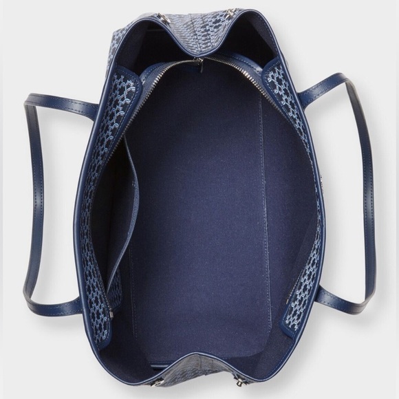 KATE SPADE ♠️ New York 💙BLUE MULTI💙 SPADE LINK  TOTE BAG 🌟LIKE NEW🌟 - Picture 13 of 17